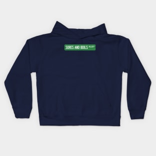 Sores and Boils Alley Kids Hoodie